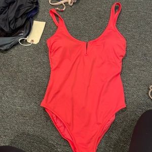 MAXIM brand new tags on size XS one piece coral open back